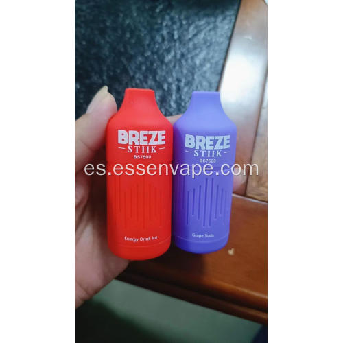 Venta superior Vape desechable Breze 7500puffs Suecia